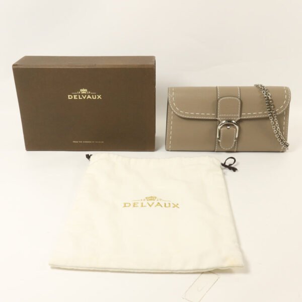 Delvaux Grey Brillant WOC