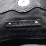 Celine Black Leather 2-Way Pillow Bag