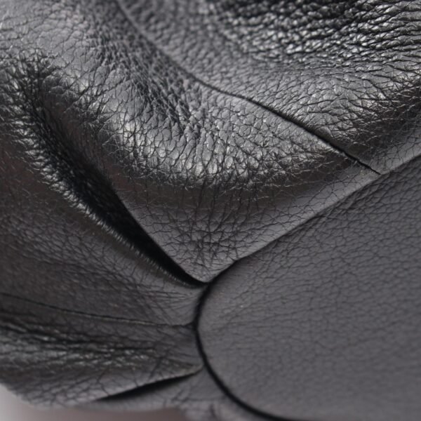 Celine Black Leather 2-Way Pillow Bag