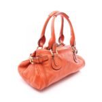 ChloƩ Orange Leather Paddington