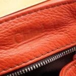ChloƩ Orange Leather Paddington