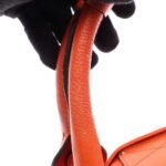 ChloƩ Orange Leather Paddington