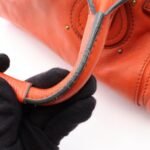 ChloƩ Orange Leather Paddington