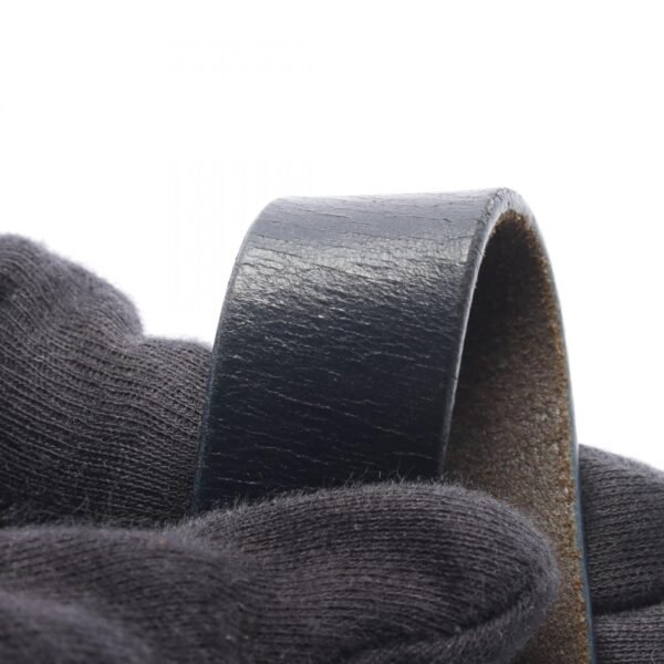 Fendi Navy Zucchino Canvas Bucket Bag