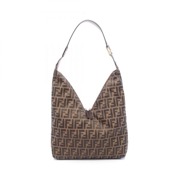 Fendi  Zucca Canvas Hobo