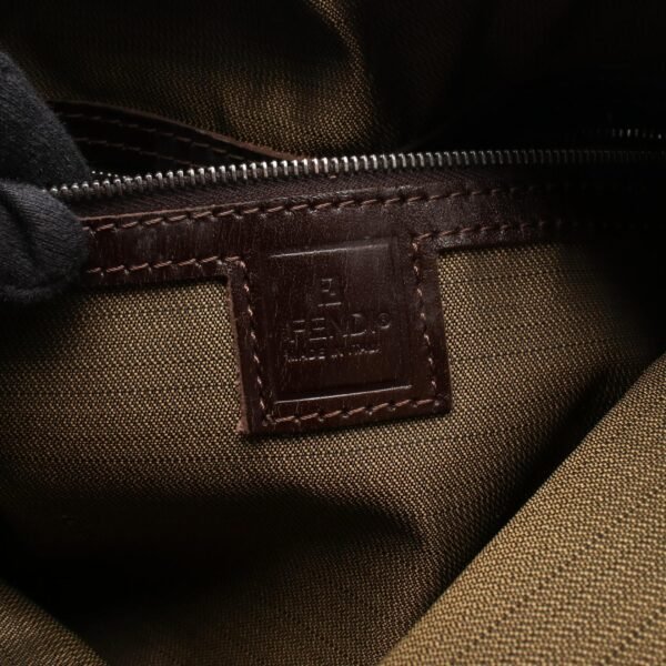 Fendi Zucca Canvas Hobo