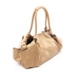 Loewe Gold Nappa Gathered Handbag