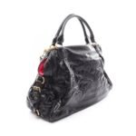 Miu Miu Crinkled Leather Two-Way Bag