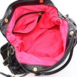 Miu Miu Crinkled Leather Two-Way Bag