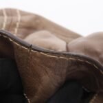 Prada Khaki Leather Square Tote BN2067